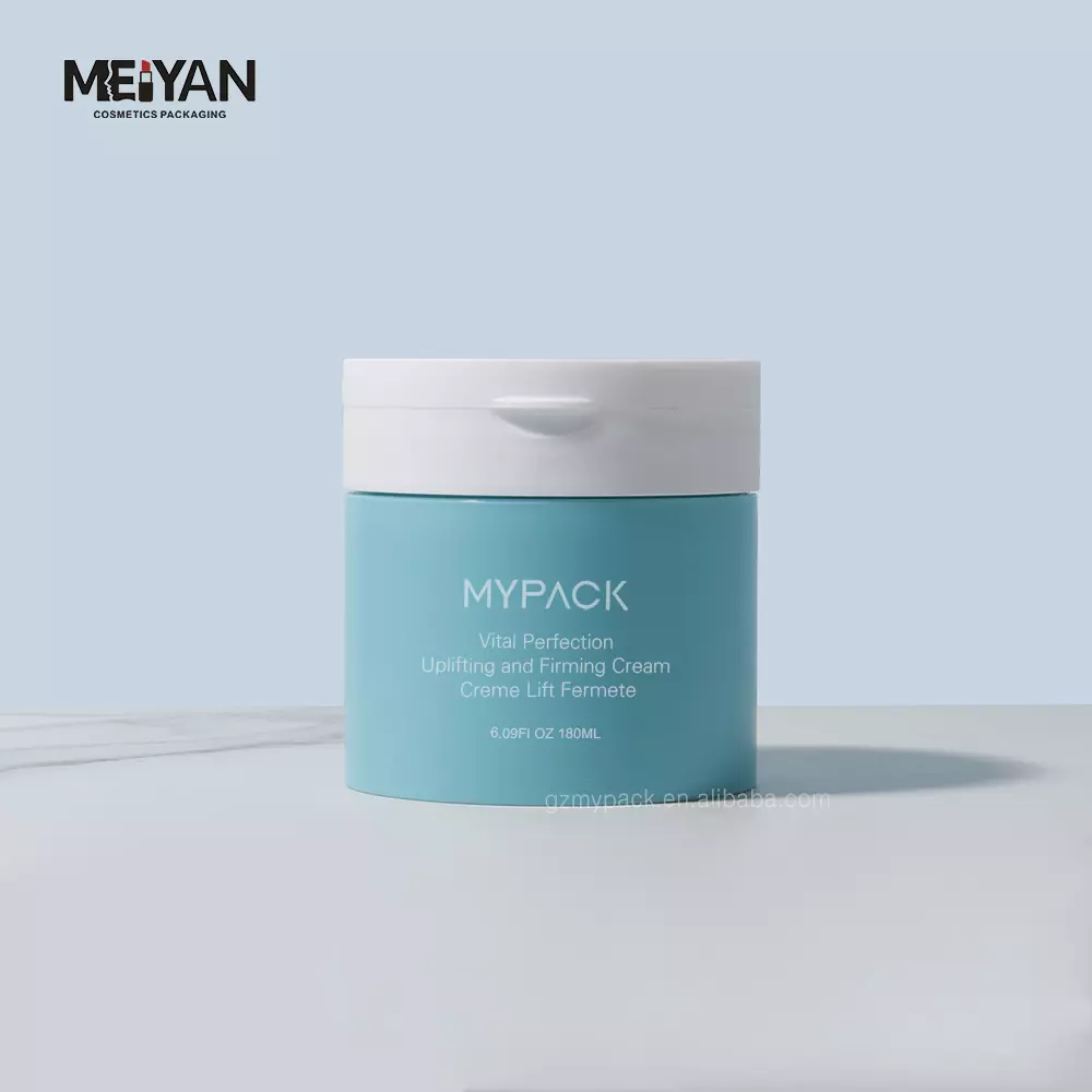 MYPACK matte bule 180 мл пустая пластиковая баночка с двойными стенками из полипропиленового пластика, косметический крем-скраб, тональные подушечки, очищающий бальзам, баночка с пинцетом MYPACK matte bule 180 мл пустая пластиковая баночка с двойными стенками из полипропиленового пластика, косметический крем-скраб, тональные подушечки, очищающий бальзам, баночка с пинцетом