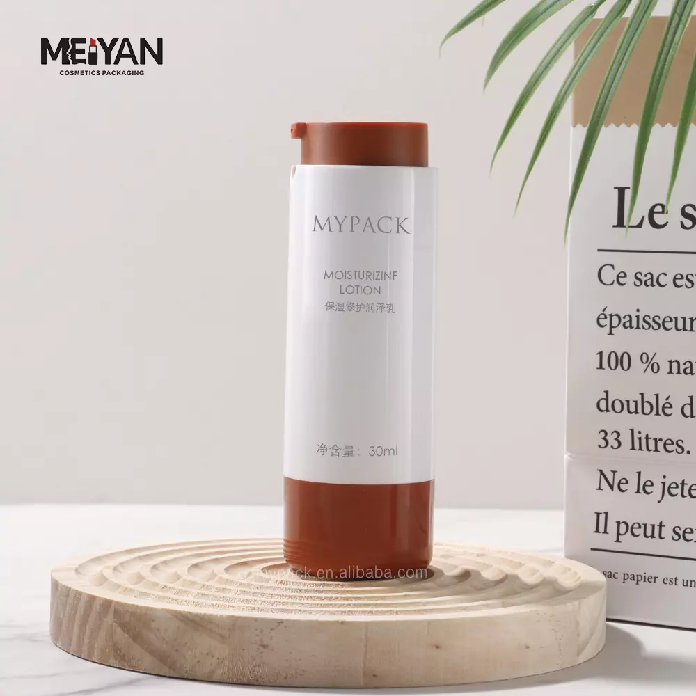 MYPACK Сделать пустой круглый ABS бледный бело – коричневый, сменный тур может быть заполнен солнцезащитной бутылкой 30 мл 50 мл MYPACK Сделать пустой круглый ABS бледный бело – коричневый, сменный тур может быть заполнен солнцезащитной бутылкой 30 мл 50 мл