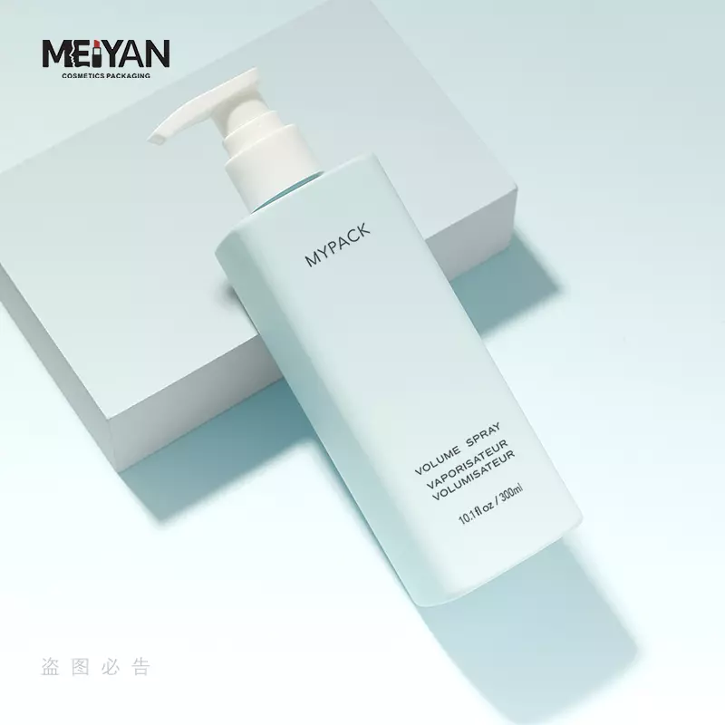 MYPACK прозрачная матово-голубая бутылка для шампуня для мытья тела soft touch, 300 мл, 350 мл, 400 мл, лосьон-помпа для тела, косметика квадратной формы MYPACK прозрачная матово-голубая бутылка для шампуня для мытья тела soft touch, 300 мл, 350 мл, 400 мл, лосьон-помпа для тела, косметика квадратной формы
