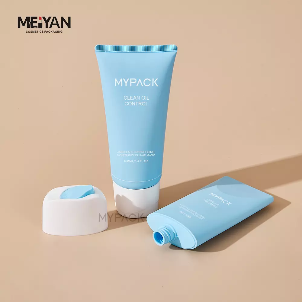 MY PACK pp плоский изготовленный на заказ пластиковый тюбик крема soft touch cream tube 100 мл 150 мл синего лосьона для ухода за кожей пустая косметическая упаковка для выдавливания тюбиков MY PACK pp плоский изготовленный на заказ пластиковый тюбик крема soft touch cream tube 100 мл 150 мл синего лосьона для ухода за кожей пустая косметическая упаковка для выдавливания тюбиков